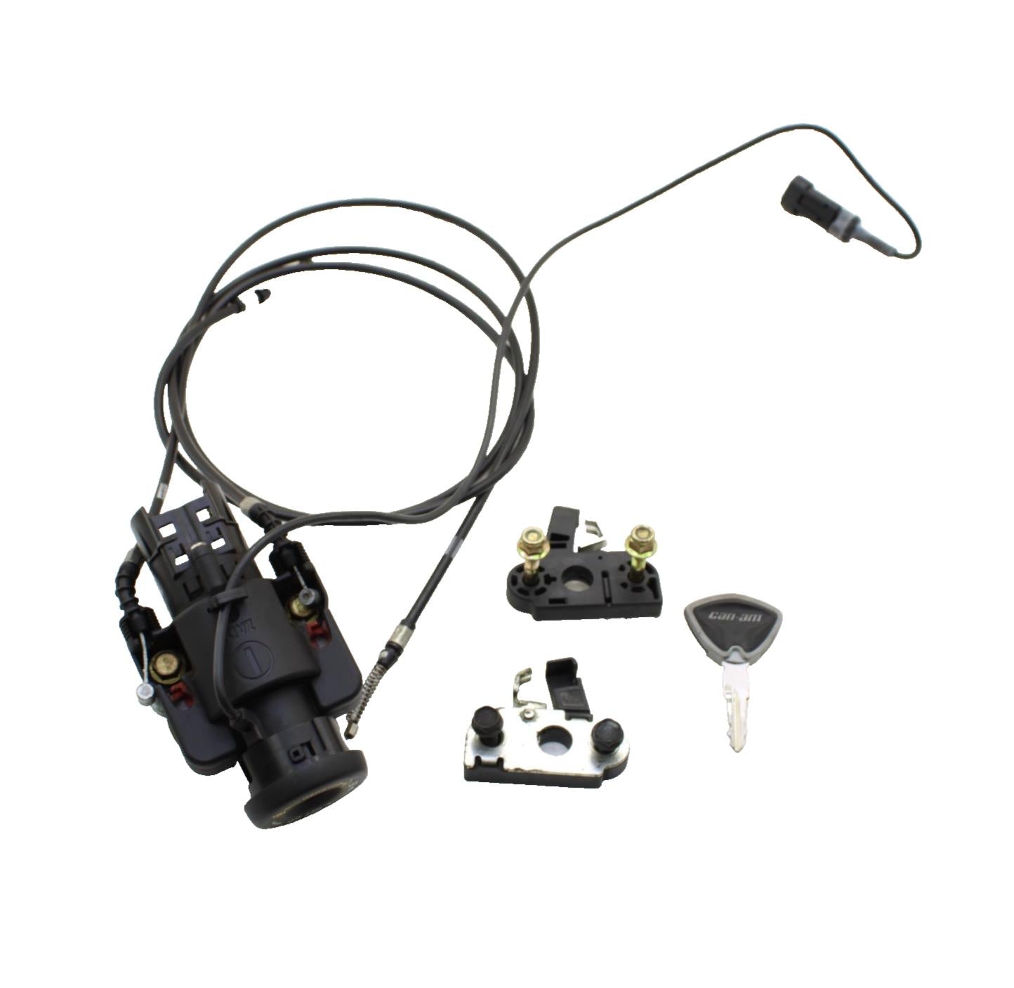 2008 CAN-AM SPYDER GS990 LOCK SET IGNITION SWITCH GAS CAP KEY DL-696