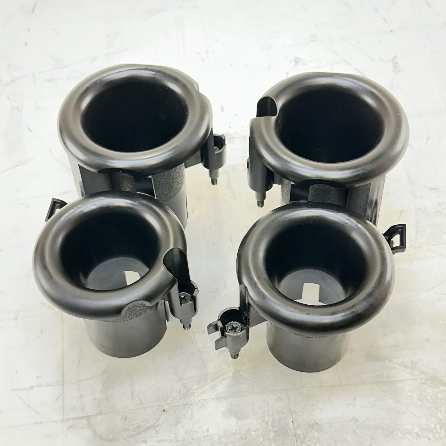 2017 - 2019 HONDA CBR1000RR VELOCITY STACKS AIR INTAKE AIRBOX SET BLACK STOCK