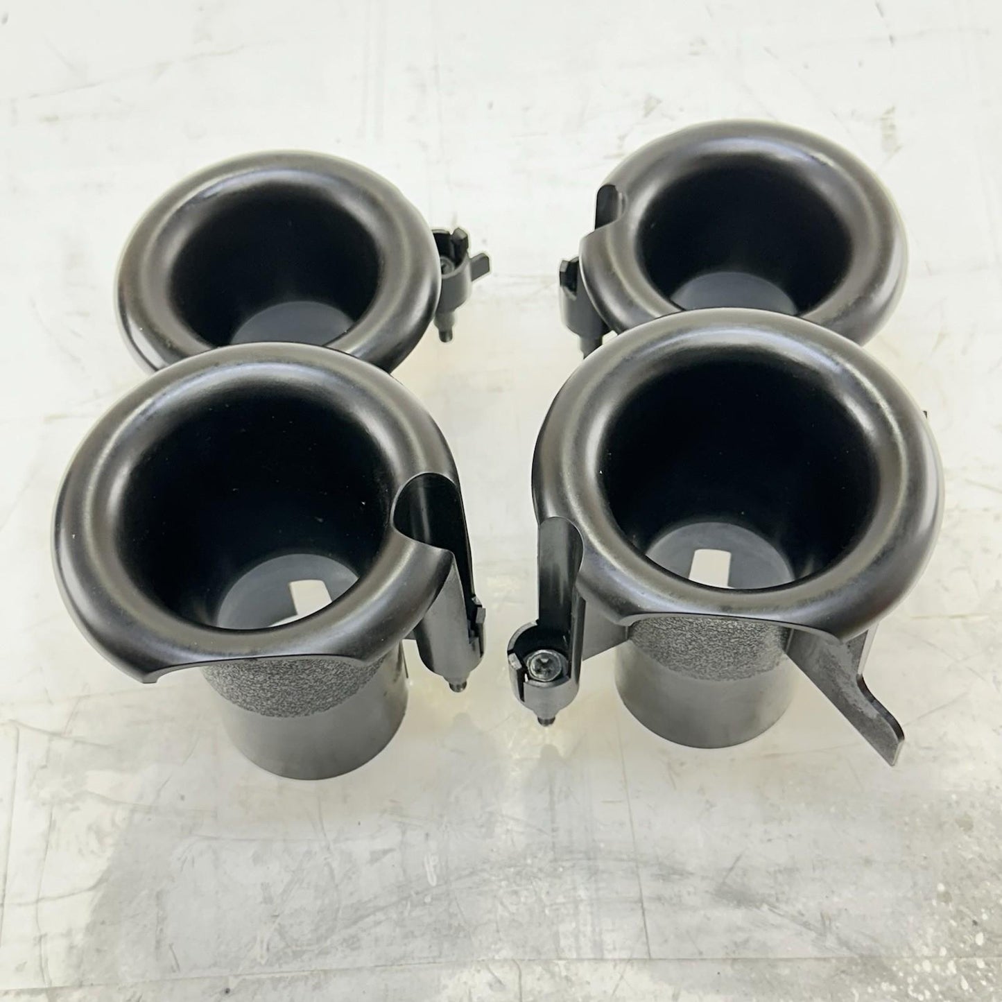 2017 - 2019 HONDA CBR1000RR VELOCITY STACKS AIR INTAKE AIRBOX SET BLACK STOCK