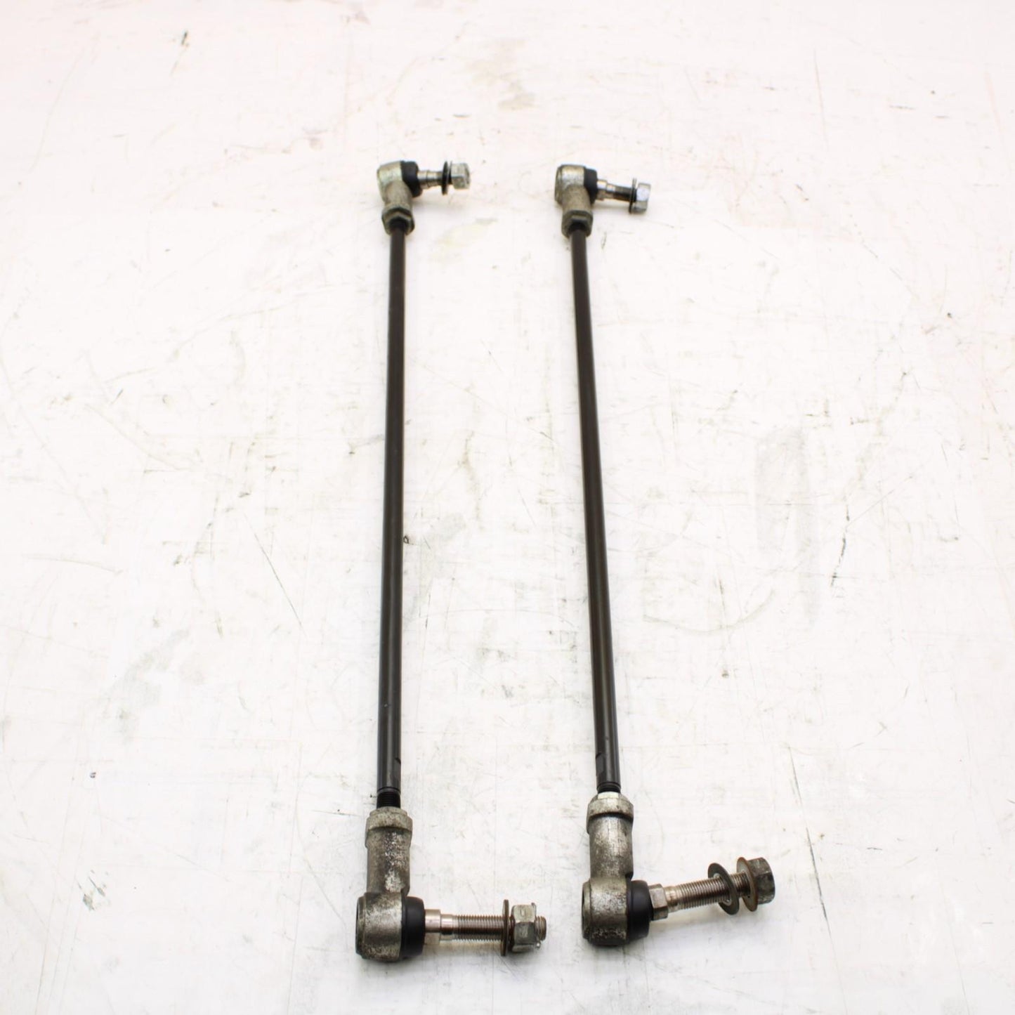 2008 2009 CAN-AM SPYDER GS990 STEERING TIE RODS LEFT RIGHT BLACK STRAIGHT