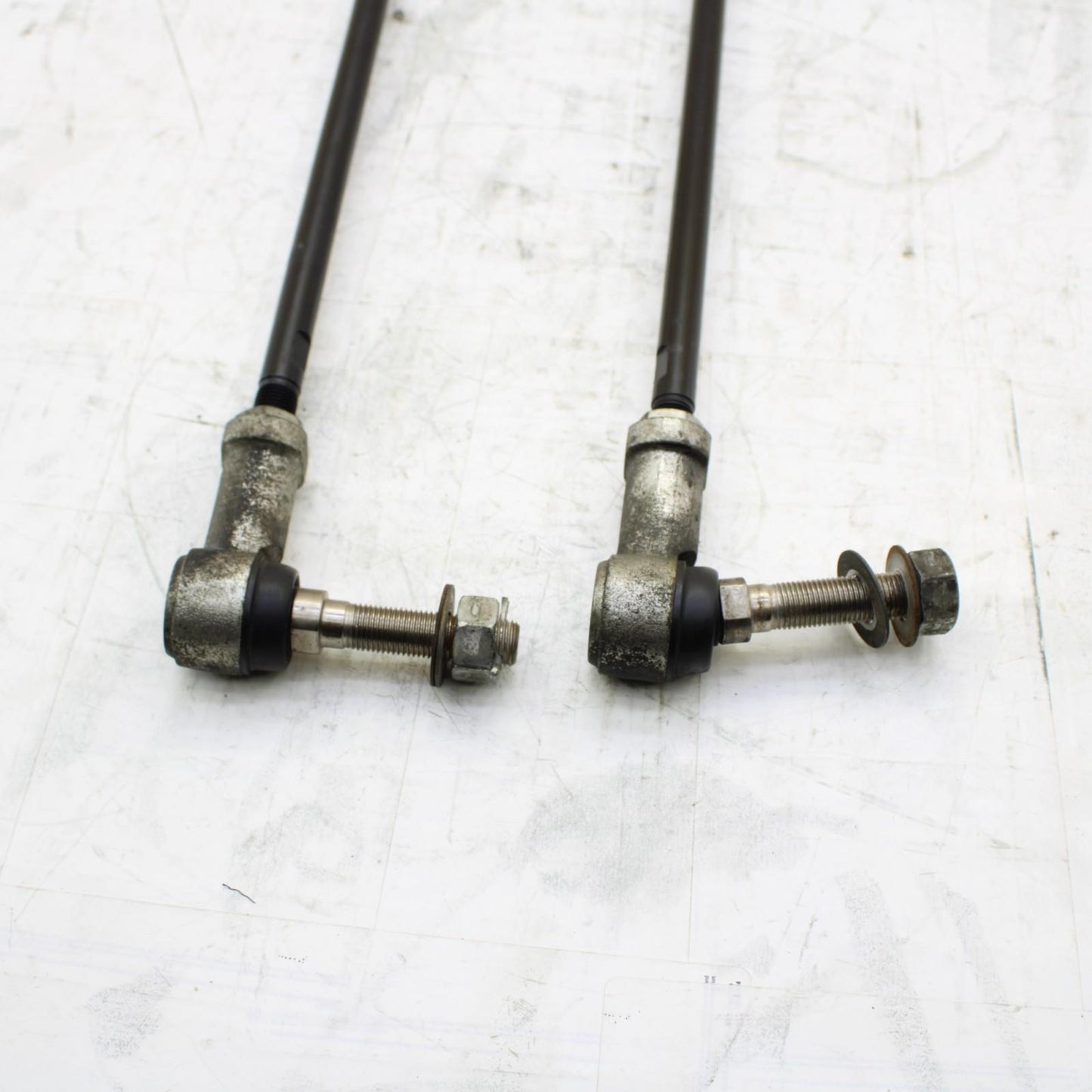 2008 2009 CAN-AM SPYDER GS990 STEERING TIE RODS LEFT RIGHT BLACK STRAIGHT