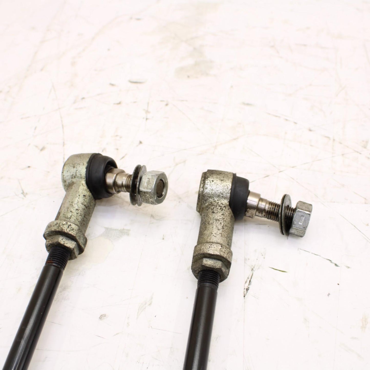 2008 2009 CAN-AM SPYDER GS990 STEERING TIE RODS LEFT RIGHT BLACK STRAIGHT