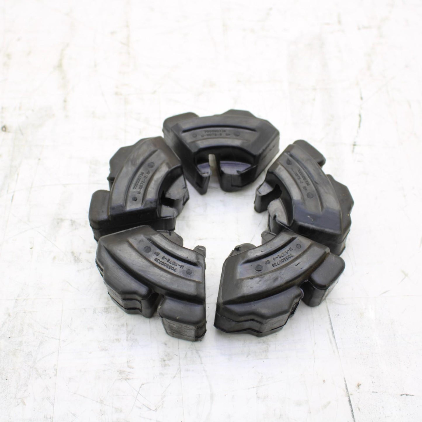 2008 CAN AM SPYDER 990 REAR SPROCKET DRIVE BELT PULLEY CUSHIONS SILVER SILVER