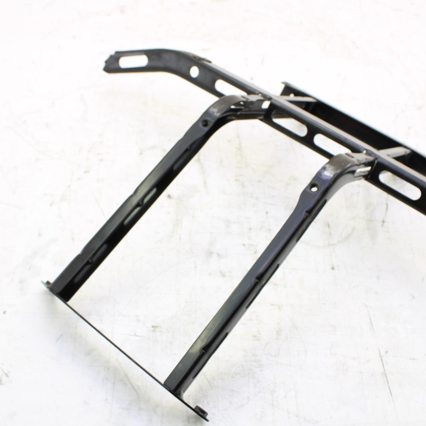2008 CAN-AM SPYDER GS990 FRONT LOWER NOSE BAR MOUNT BRACKET STRAIGHT BLACK