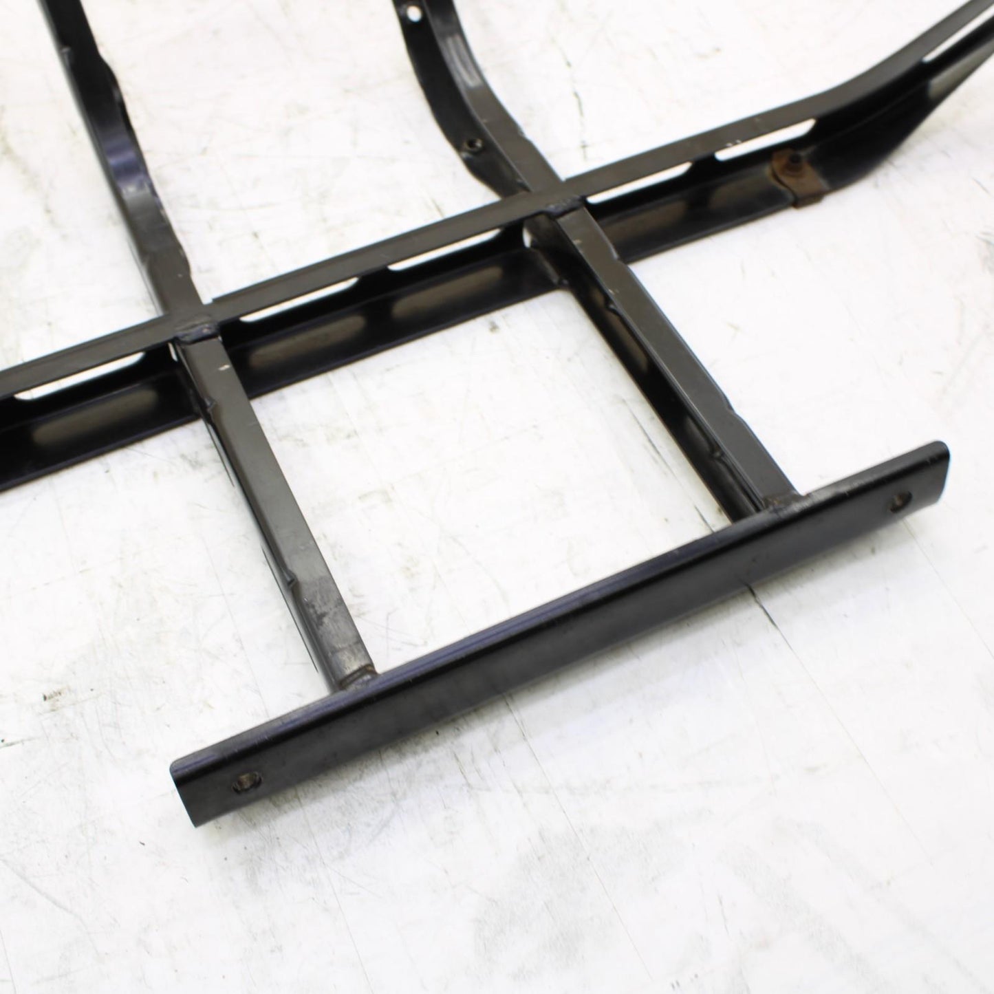 2008 CAN-AM SPYDER GS990 FRONT LOWER NOSE BAR MOUNT BRACKET STRAIGHT BLACK
