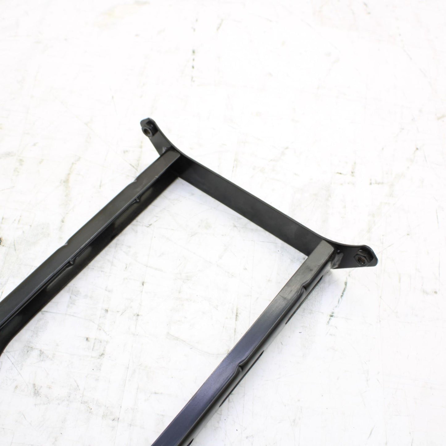 2008 CAN-AM SPYDER GS990 FRONT LOWER NOSE BAR MOUNT BRACKET STRAIGHT BLACK