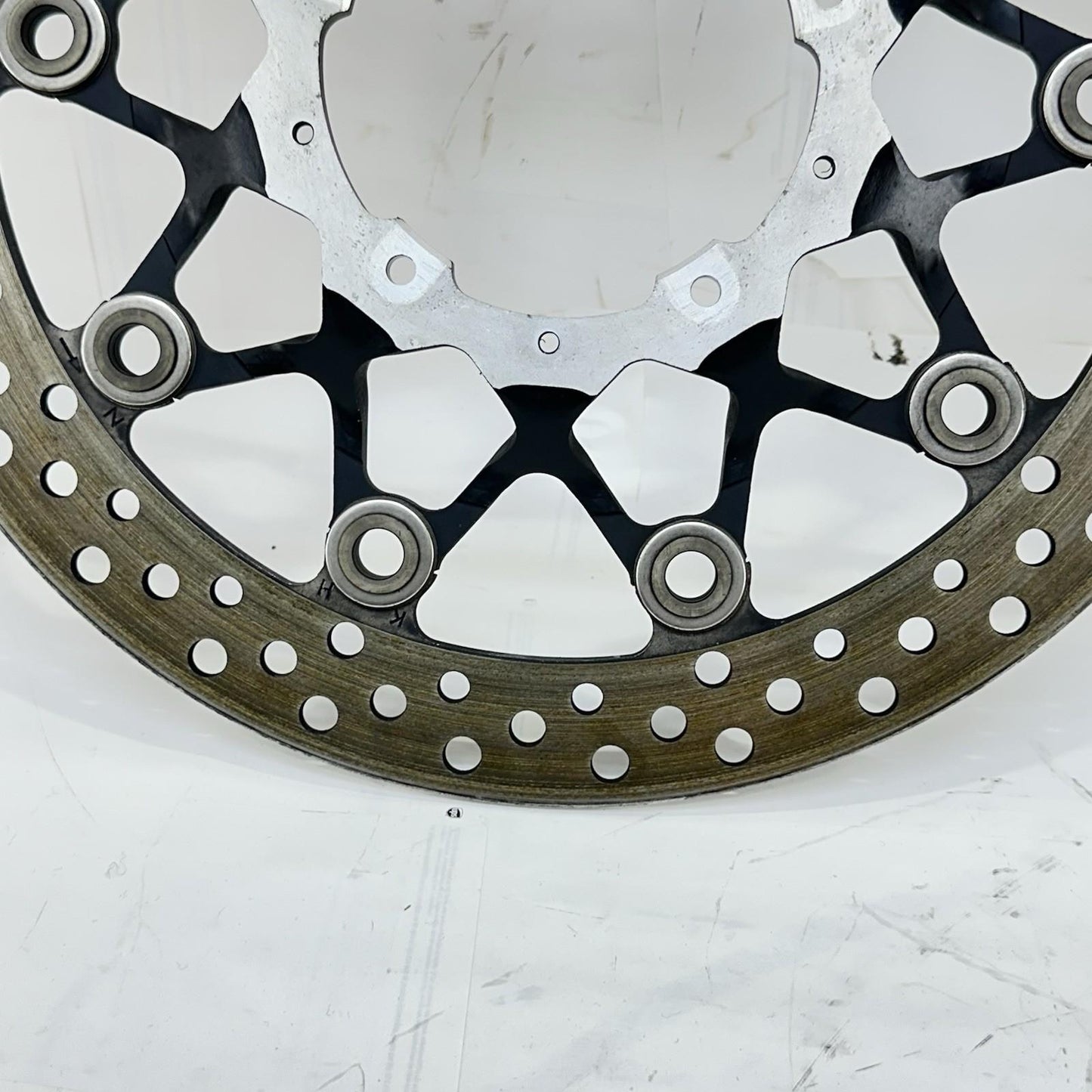 2017 - 2019 HONDA CBR1000RR FRONT BRAKE ROTORS LEFT RIGHT SET BOLTS STOCK