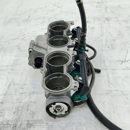 2017 - 2019 HONDA CBR1000RR THROTTLE BODY FUEL INJECTORS GAS LINES HOSES STOCK