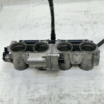 2017 - 2019 HONDA CBR1000RR THROTTLE BODY FUEL INJECTORS GAS LINES HOSES STOCK
