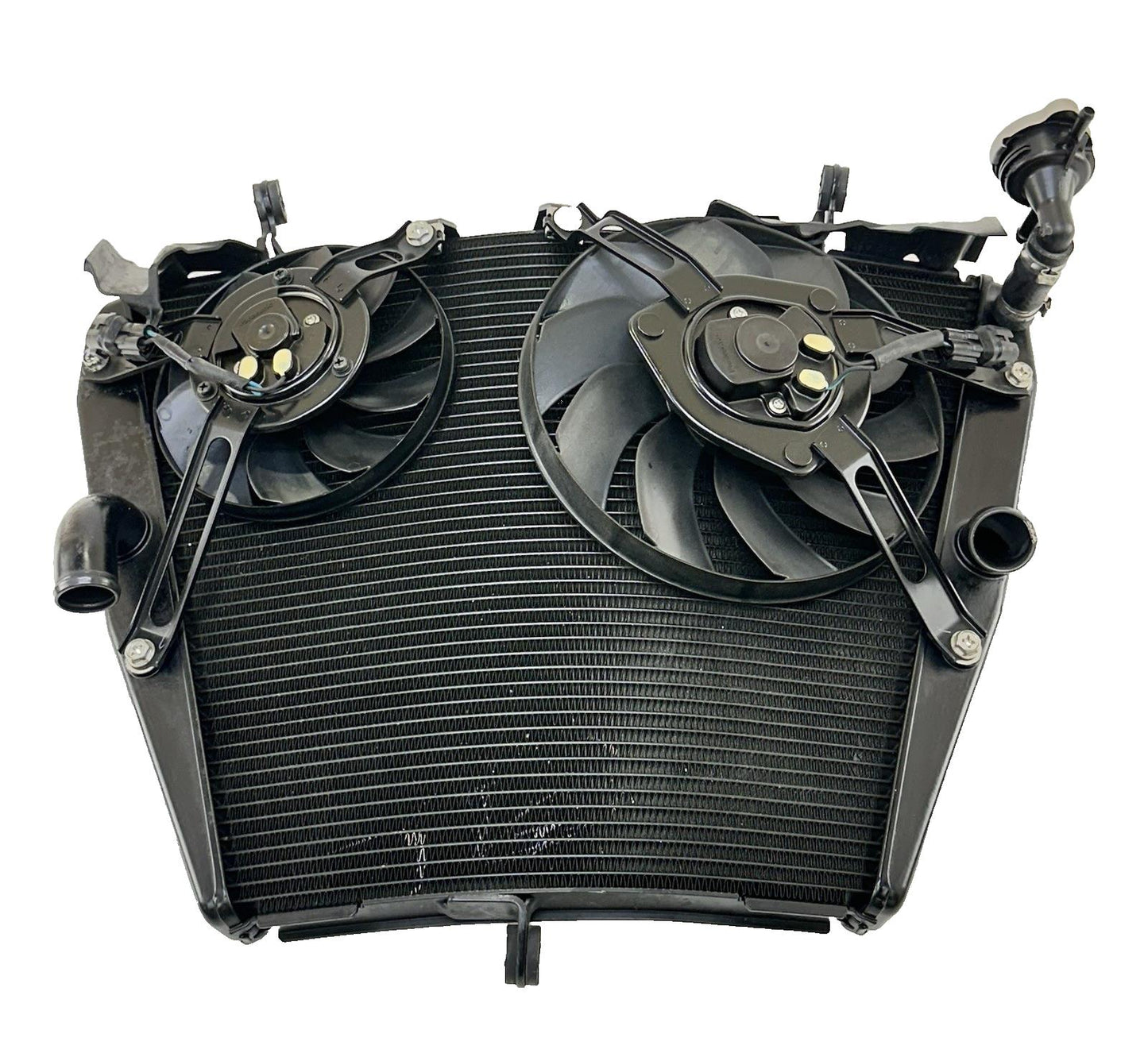 2017 - 2019 HONDA CBR1000RR RADIATOR FANS ENGINE MOTOR COOLING BLACK STOCK