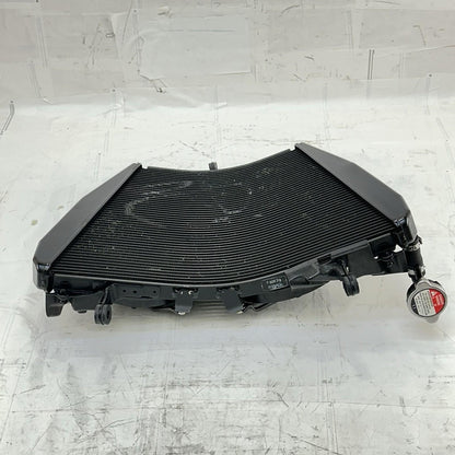 2017 - 2019 HONDA CBR1000RR RADIATOR FANS ENGINE MOTOR COOLING BLACK STOCK