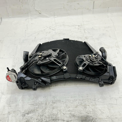 2017 - 2019 HONDA CBR1000RR RADIATOR FANS ENGINE MOTOR COOLING BLACK STOCK