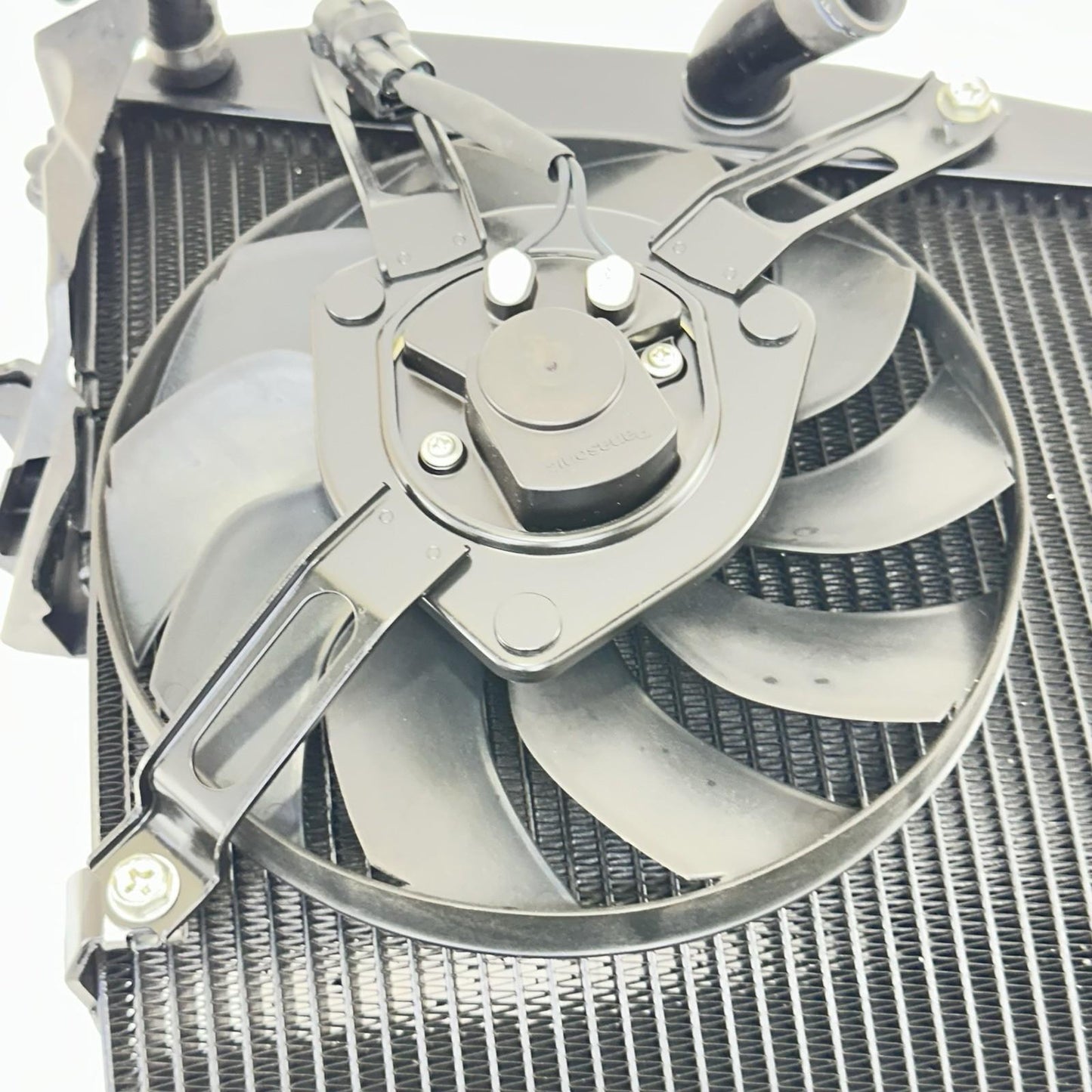2017 - 2019 HONDA CBR1000RR RADIATOR FANS ENGINE MOTOR COOLING BLACK STOCK