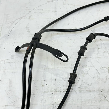2017 - 2019 HONDA CBR1000RR BRAKE LINES HOSES PAIR BLACK STOCK