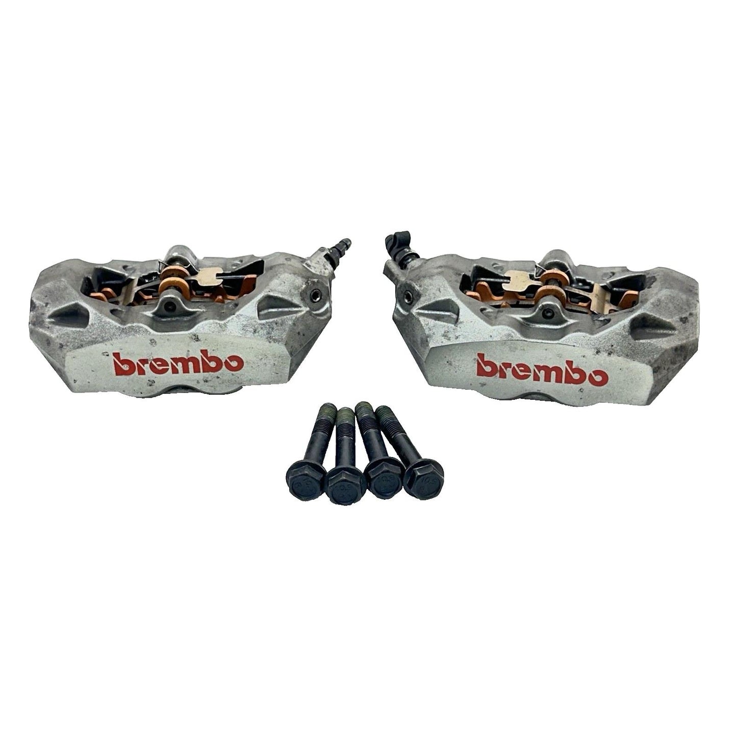 2016 CAN-AM SPYDER RT FRONT BRAKE CALIPERS LEFT RIGHT SET BOLTS BREMBO STOCK