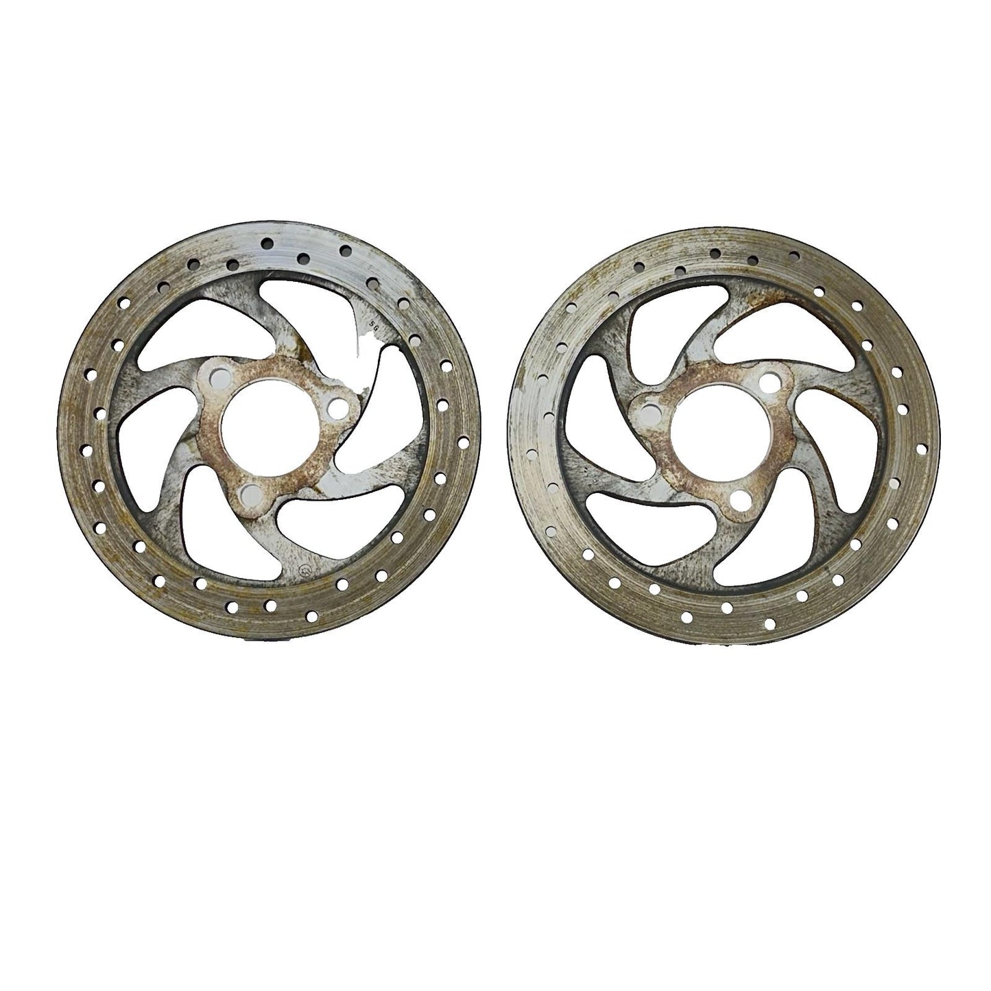 2016 CAN-AM SPYDER RT FRONT BRAKE ROTORS DISC WHEEL RIM LEFT RIGHT SET BREMBO