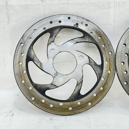 2016 CAN-AM SPYDER RT FRONT BRAKE ROTORS DISC WHEEL RIM LEFT RIGHT SET BREMBO
