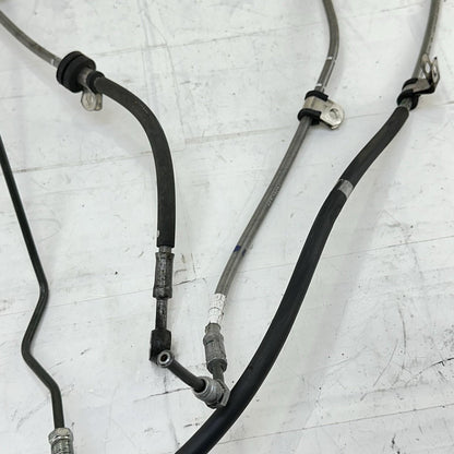2016 CAN-AM SPYDER RT ABS BRAKE LINES HOSES PIPES FRONT REAR SET STOCK