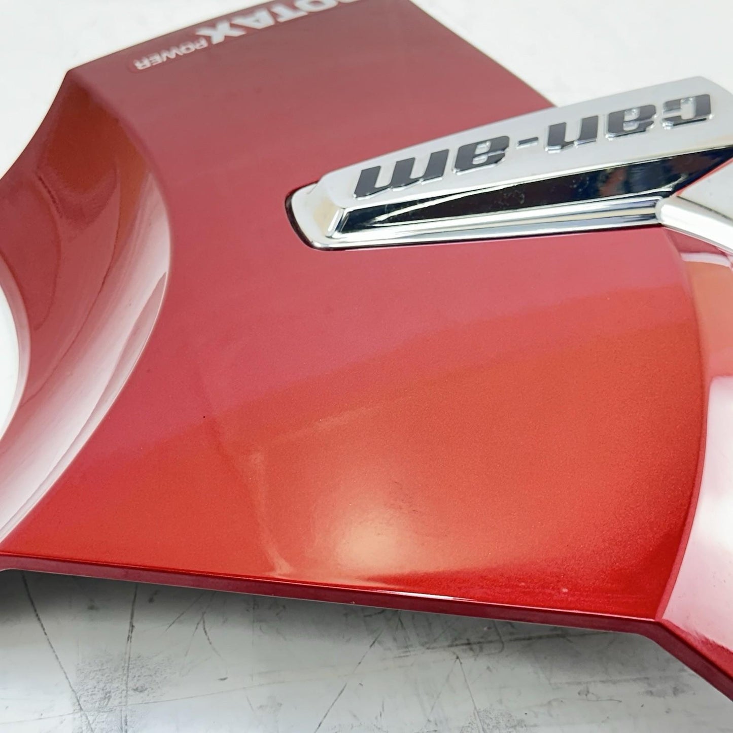 2016 CAN-AM SPYDER RT FRONT RIGHT FAIRING COVER COWL PLASTIC RED STOCK