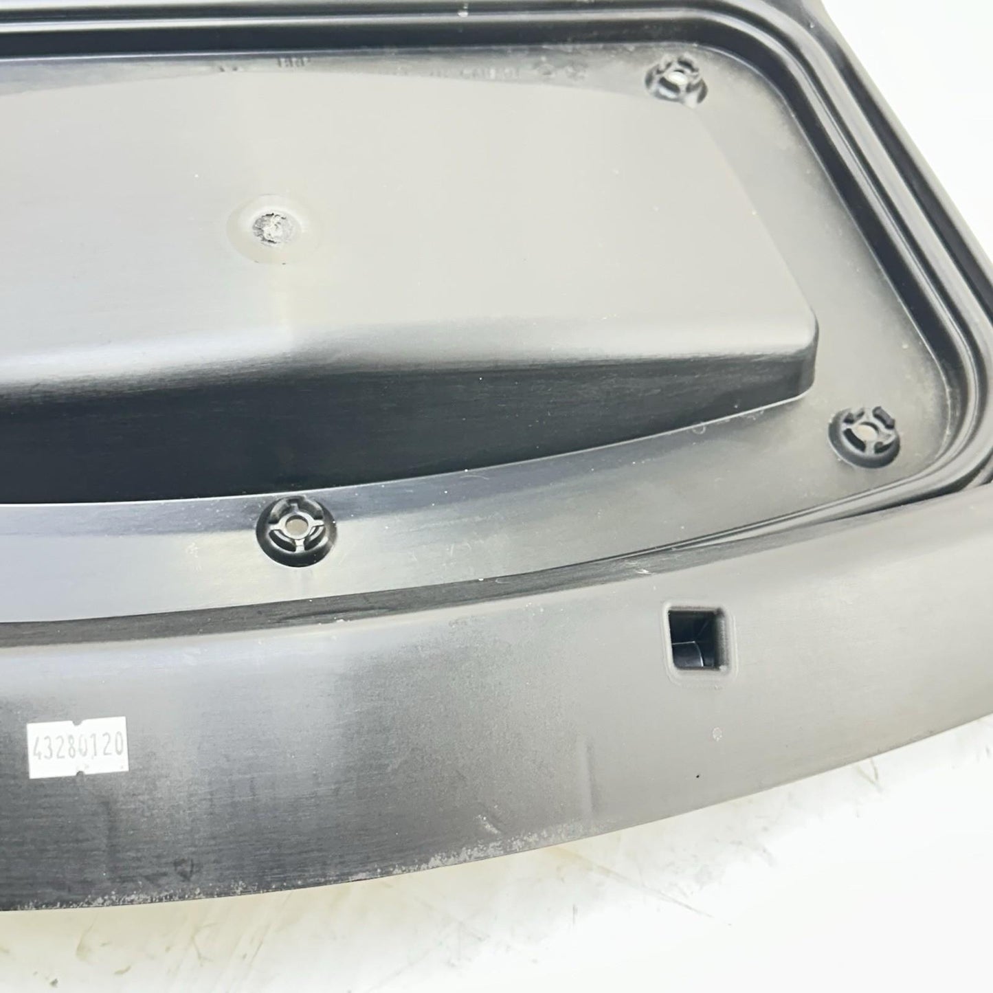 2016 CAN-AM SPYDER RT REAR TRUNK INNER COVER STRUT LIFT PANEL PLASTIC FAIRING