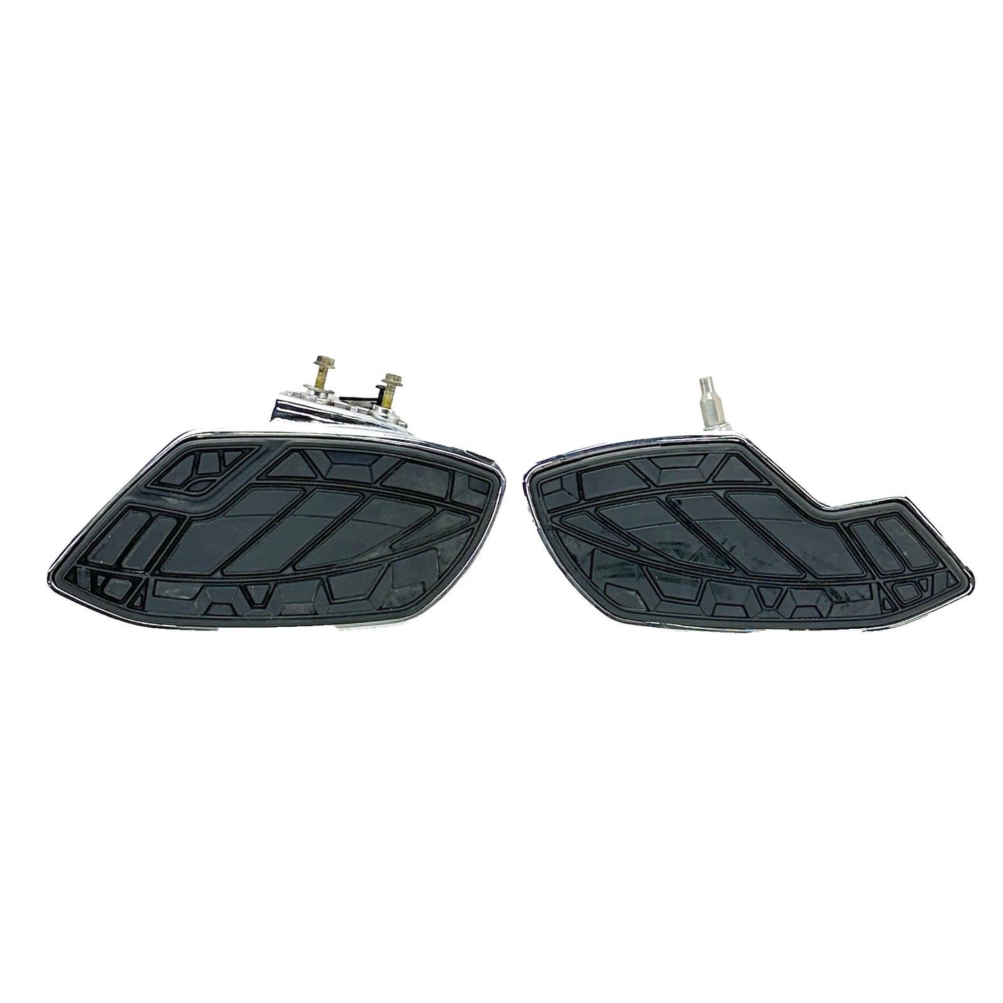 2016 CAN-AM SPYDER RT DRIVER FOOT REST FRONT LEFT RIGHT SET LEG FLOOR BOARDS