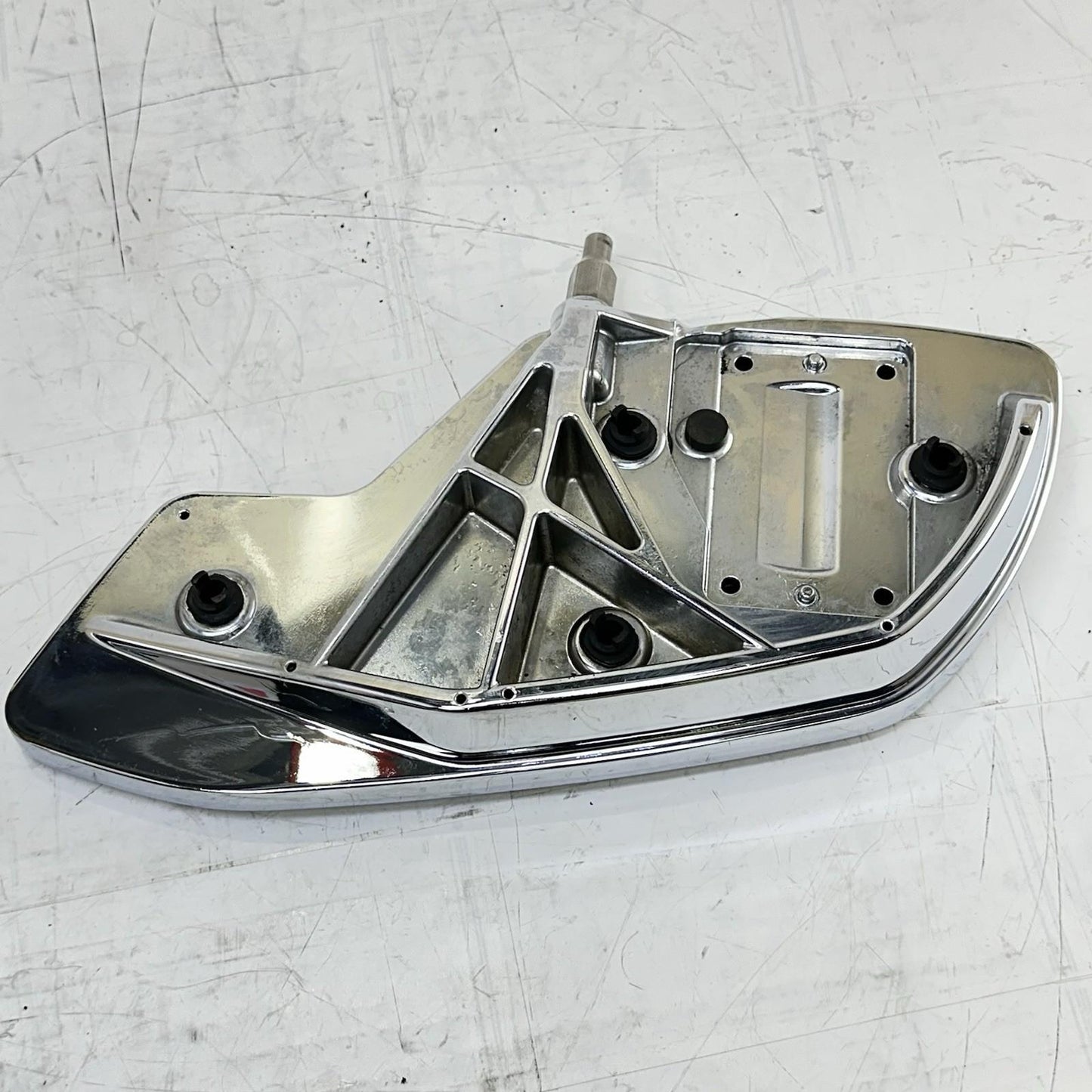 2016 CAN-AM SPYDER RT DRIVER FOOT REST FRONT LEFT RIGHT SET LEG FLOOR BOARDS