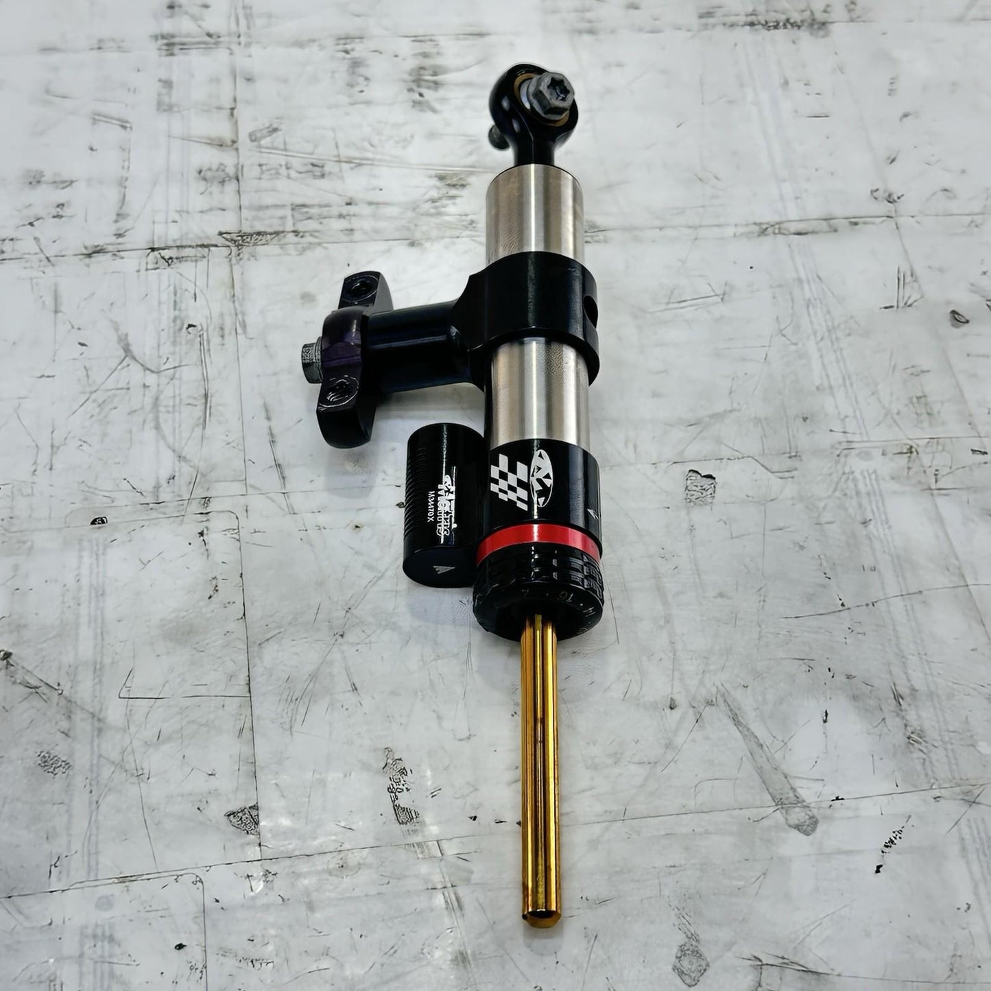 2017 - 2019 KTM 1290 SUPER DUKE GT STEERING STABILIZER DAMPER BOLTS MATRIS