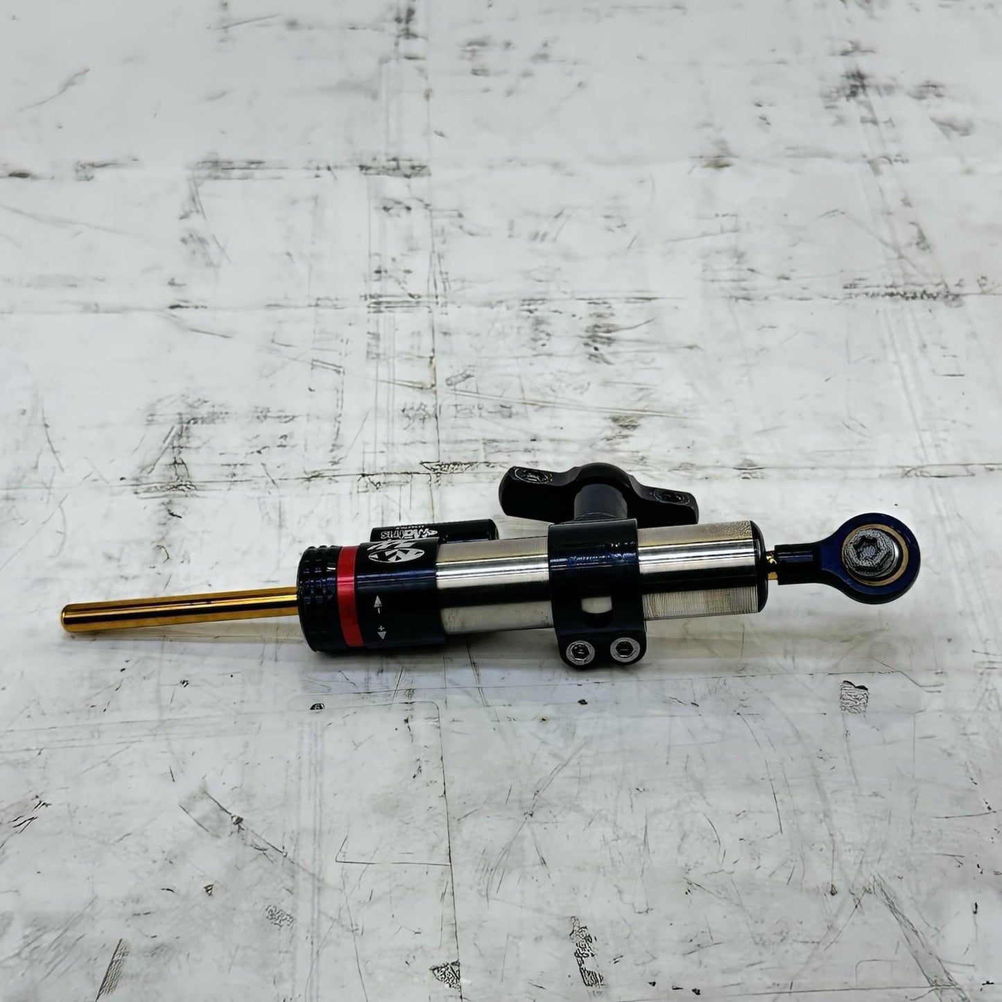 2017 - 2019 KTM 1290 SUPER DUKE GT STEERING STABILIZER DAMPER BOLTS MATRIS