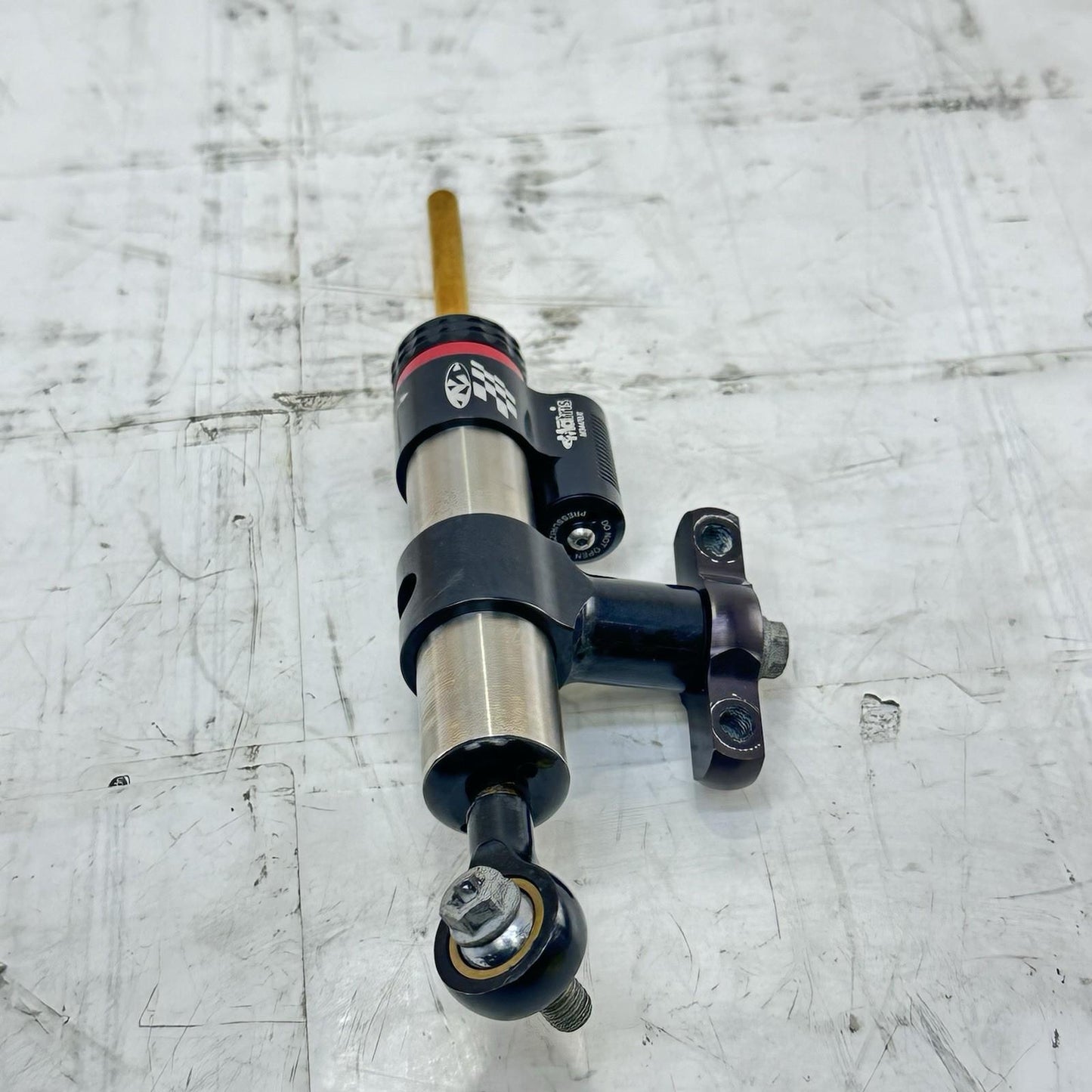 2017 - 2019 KTM 1290 SUPER DUKE GT STEERING STABILIZER DAMPER BOLTS MATRIS