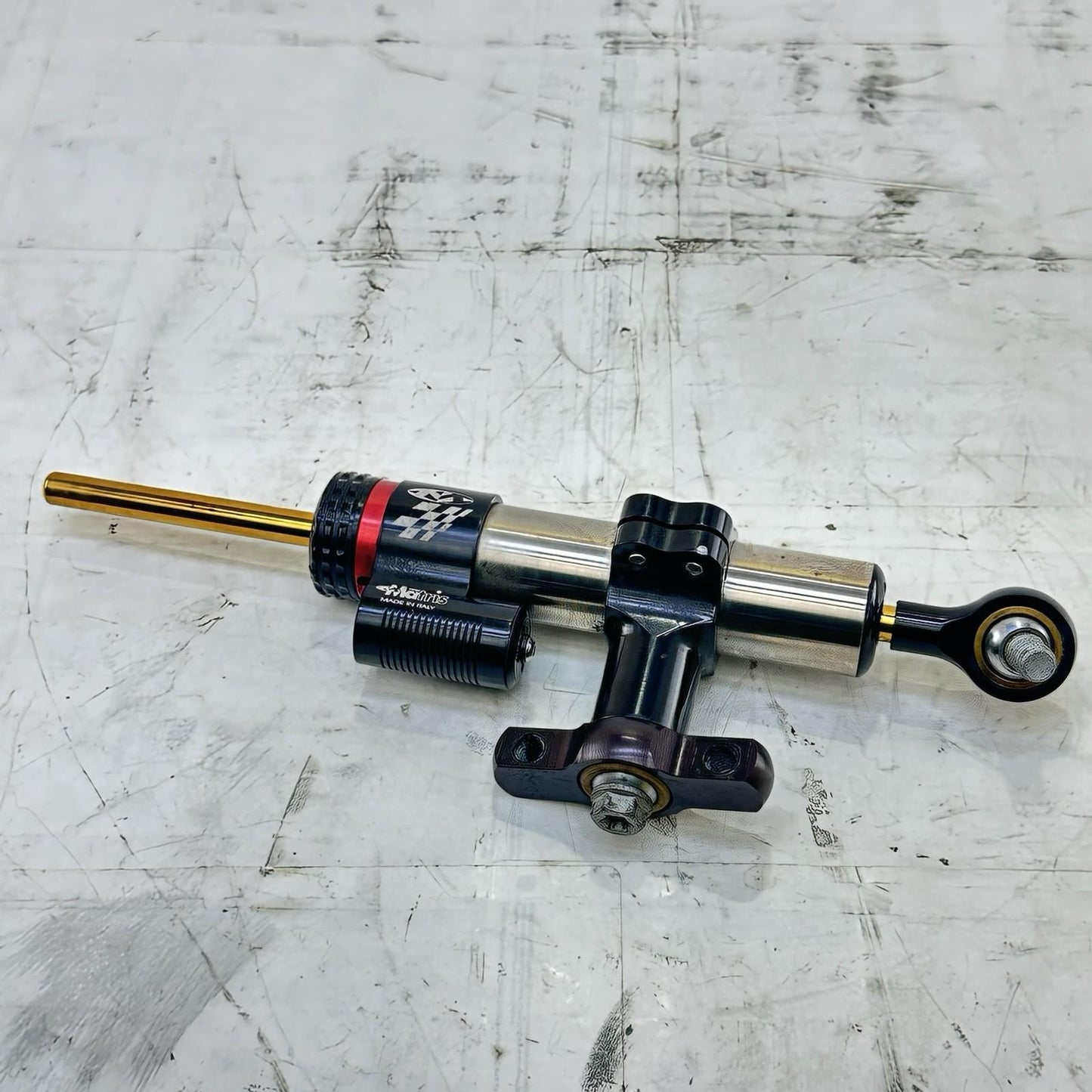 2017 - 2019 KTM 1290 SUPER DUKE GT STEERING STABILIZER DAMPER BOLTS MATRIS