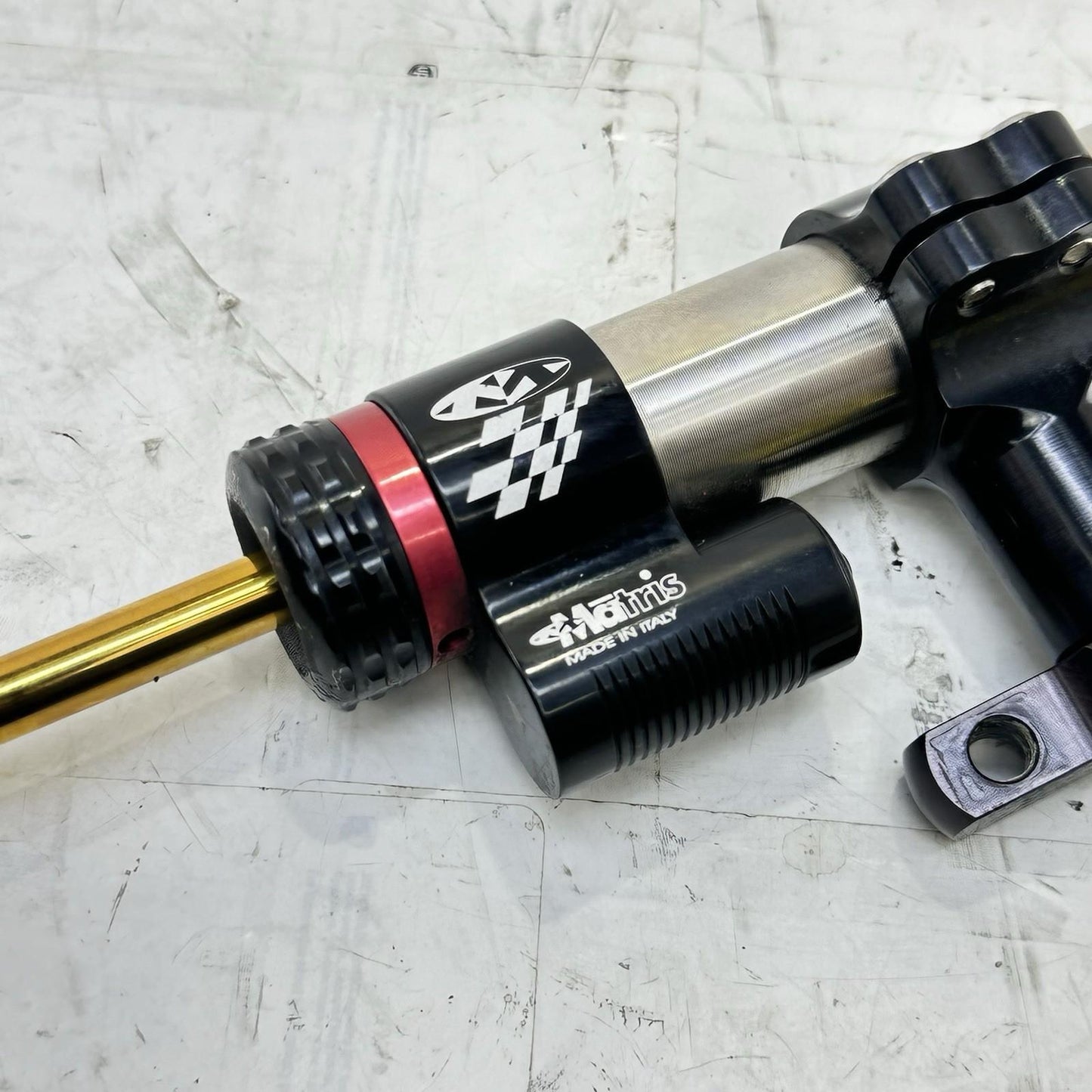 2017 - 2019 KTM 1290 SUPER DUKE GT STEERING STABILIZER DAMPER BOLTS MATRIS