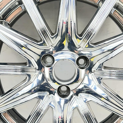 2016 CAN-AM SPYDER RT FRONT WHEEL RIM TIRE RUBBER SILVER CHROME STOCK
