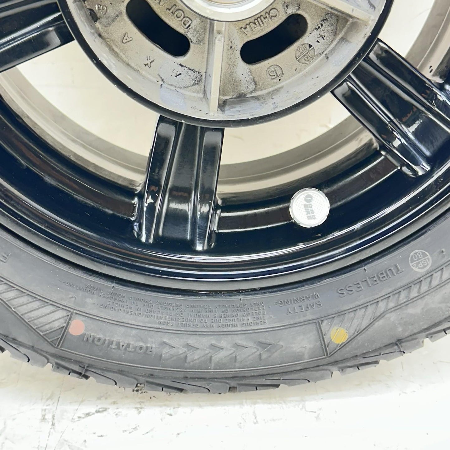 2016 CAN-AM SPYDER RT REAR WHEEL RIM TIRE RUBBER BACK BRAKE ROTOR DISC STOCK