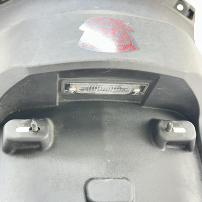 2016 CAN-AM SPYDER RT REAR FENDER TAIL FAIRING COWL PLATE HOLDER PLASTIC BLACK