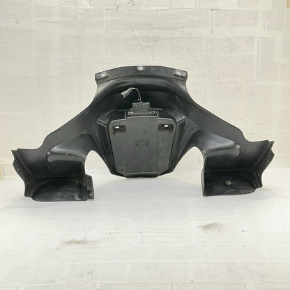 2016 CAN-AM SPYDER RT REAR FENDER TAIL FAIRING COWL PLATE HOLDER PLASTIC BLACK