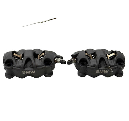 2020 - 2025 BMW S1000RR FRONT BRAKE CALIPERS NISSIN LEFT RIGHT STOCK BLACK