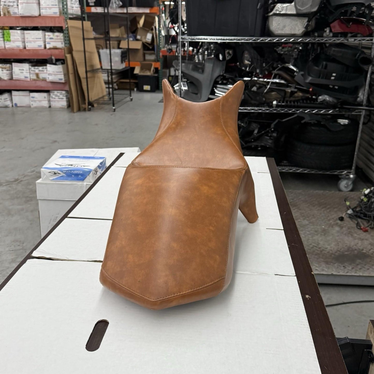2010 - 2014 VICTORY CROSS COUNTRY SEAT FRONT DRIVER REAR PASSENGER BROWN 5438107
