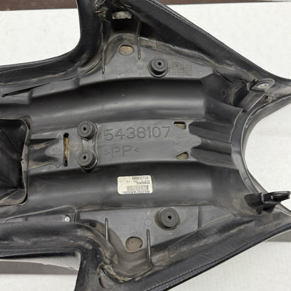 2010 - 2014 VICTORY CROSS COUNTRY SEAT FRONT DRIVER REAR BLACK LEATHER 5438107