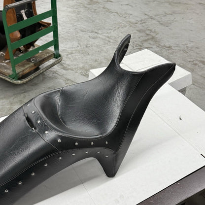 2010 - 2014 VICTORY CROSS COUNTRY SEAT FRONT DRIVER REAR BLACK LEATHER 5438107