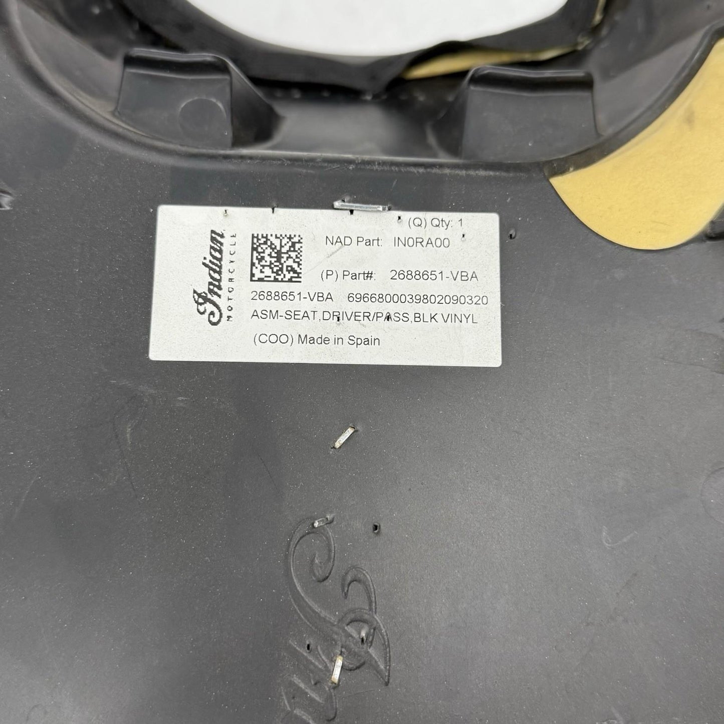 Indian Challenger Stock Rider Seat, 2688651-VBA