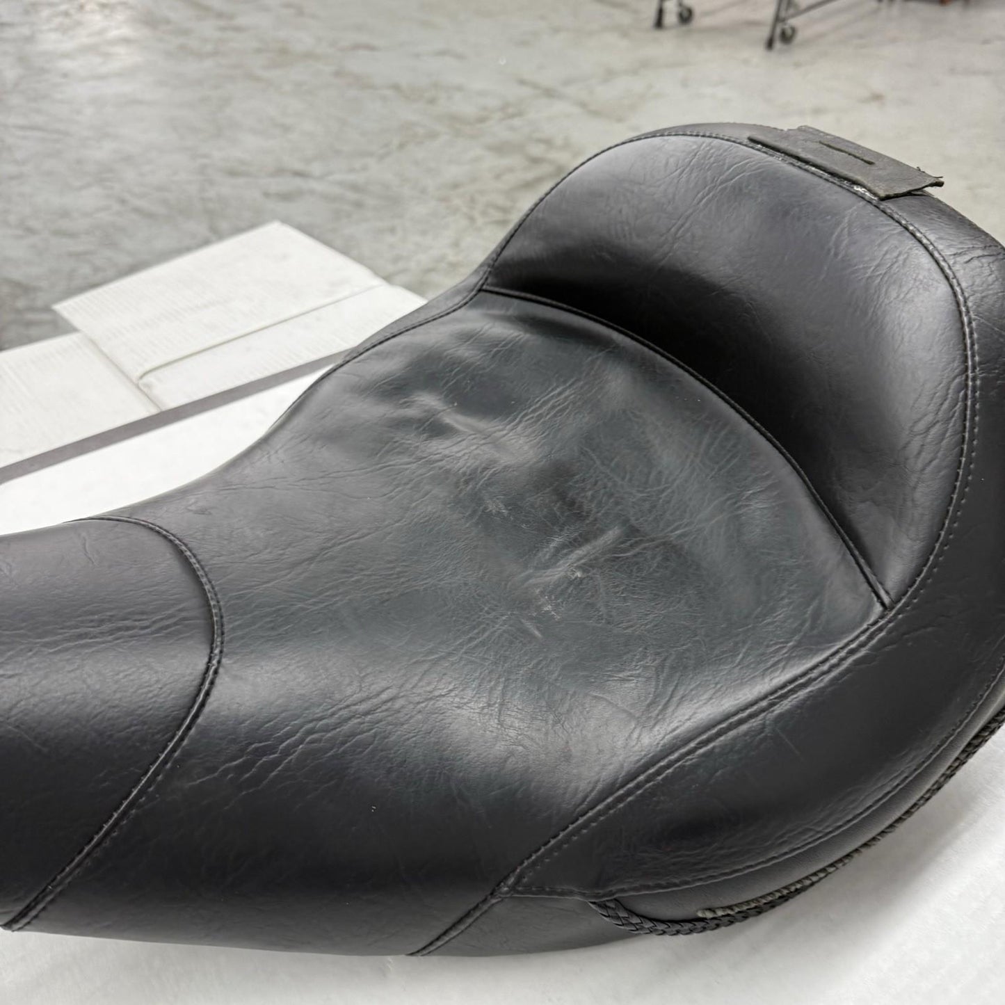 2014 - 2020 Indian WIDO SOLO DRIVER SEAT BLACK LEATHER 75360