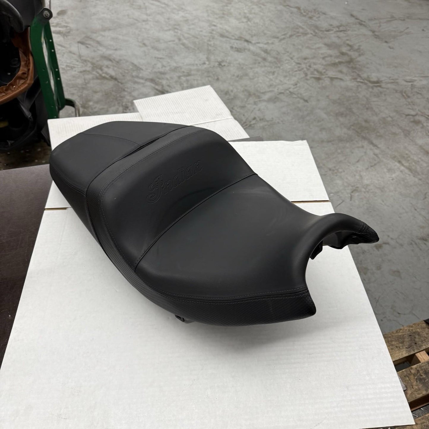 2022 INDIAN CHALLENGER 2 UP SEAT BLACK STOCK  2688651-VBA HD48