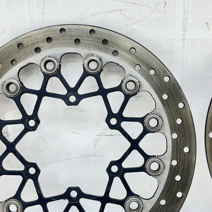 2011 - 2026 SUZUKU GSXR 600 GSXR 750 FRONT BRAKE ROTORS LEFT RIGHT SET BOLTS