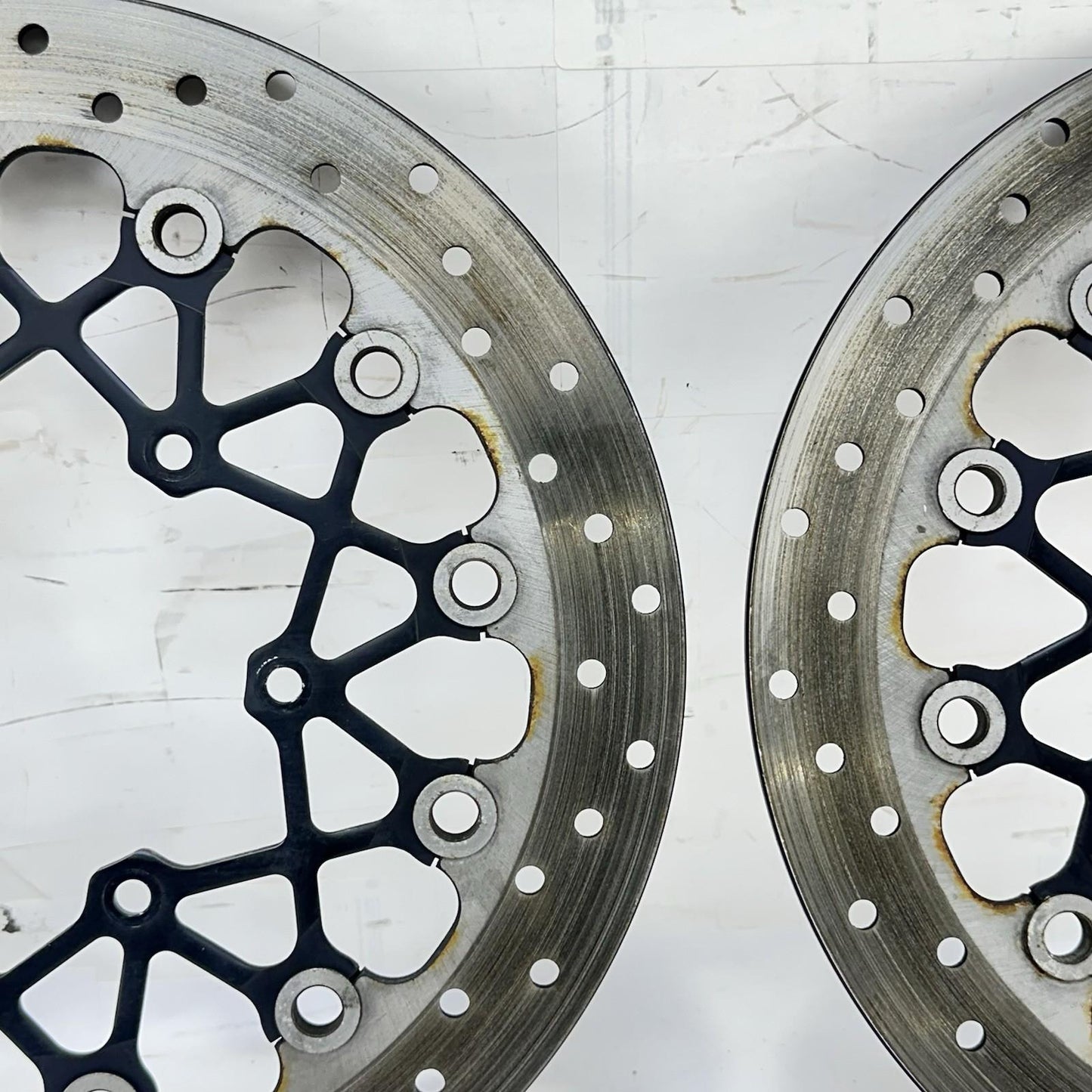 2011 - 2026 SUZUKU GSXR 600 GSXR 750 FRONT BRAKE ROTORS LEFT RIGHT SET BOLTS