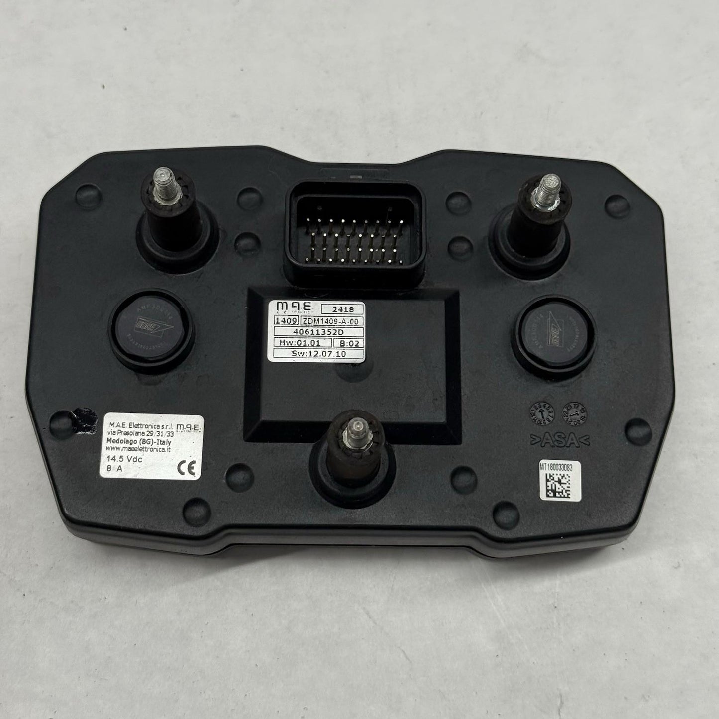 Ducati Panigale V4 V4S V4R 2018-2024 Ignition ECU Speedometer Lock Key 5500 MILE