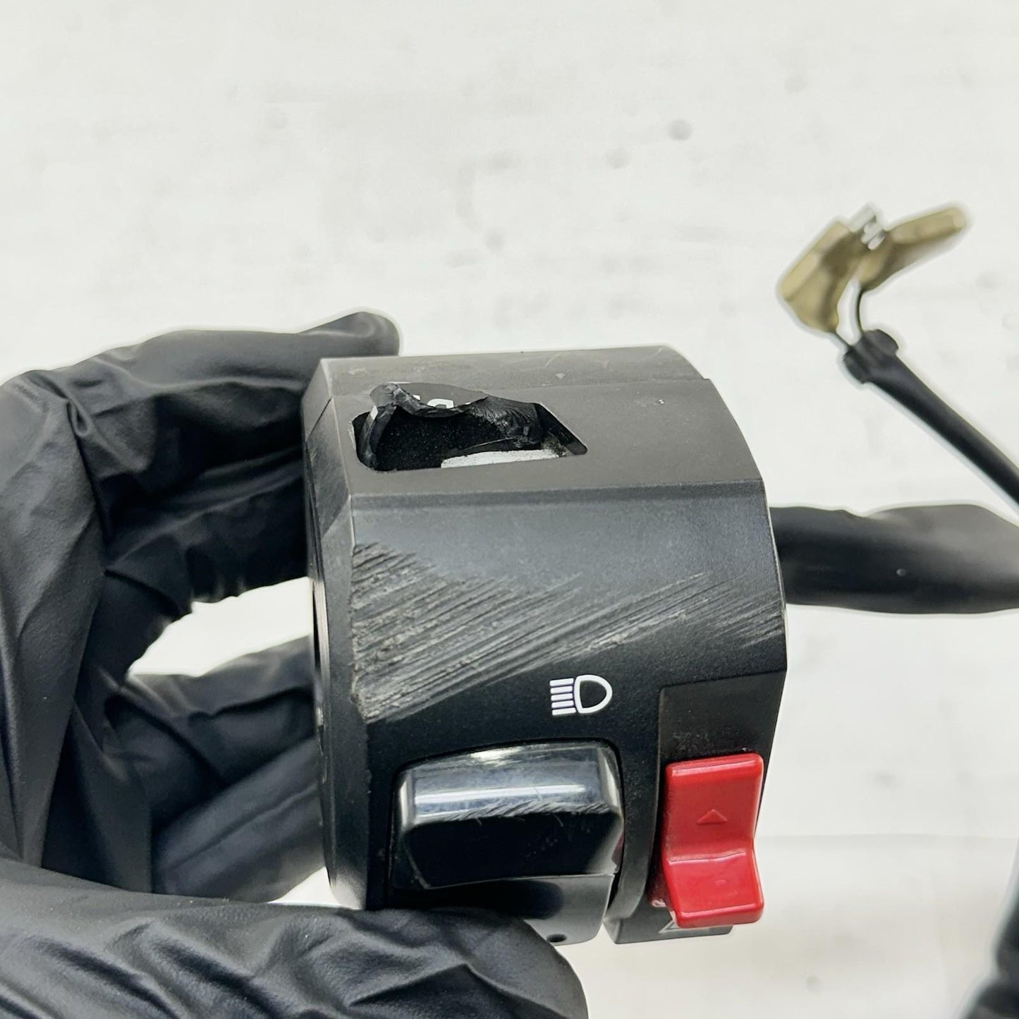 2011 - 2026 SUZUKU GSXR 600 GSXR 750 LEFT SWITCH HORN LIGHTS CONTROL HANDLE