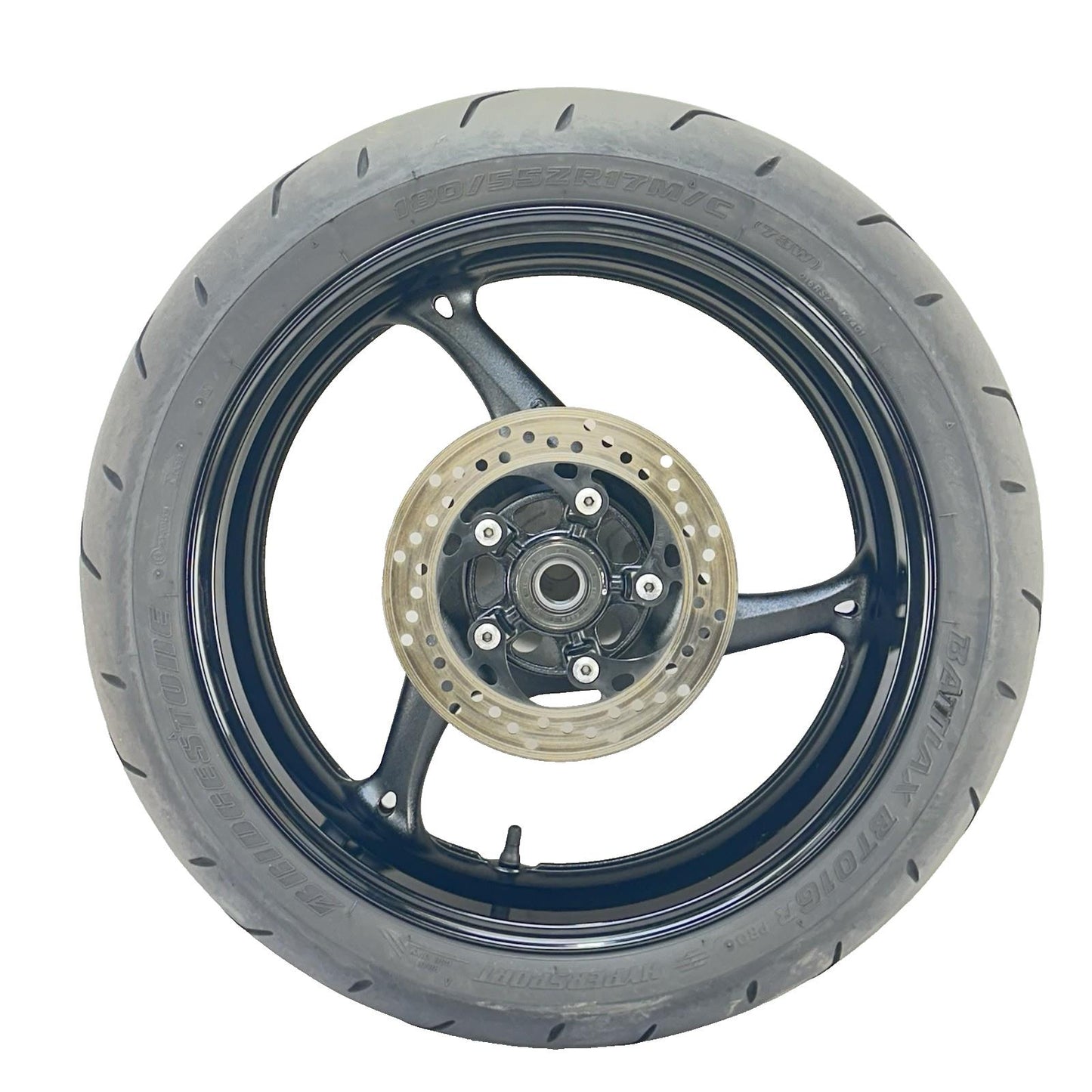 2011 - 2026 SUZUKU GSXR 600 GSXR 750 REAR WHEEL RIM TIRE BACK BRAKE ROTOR DISC