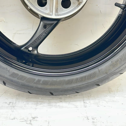 2011 - 2026 SUZUKU GSXR 600 GSXR 750 REAR WHEEL RIM TIRE BACK BRAKE ROTOR DISC