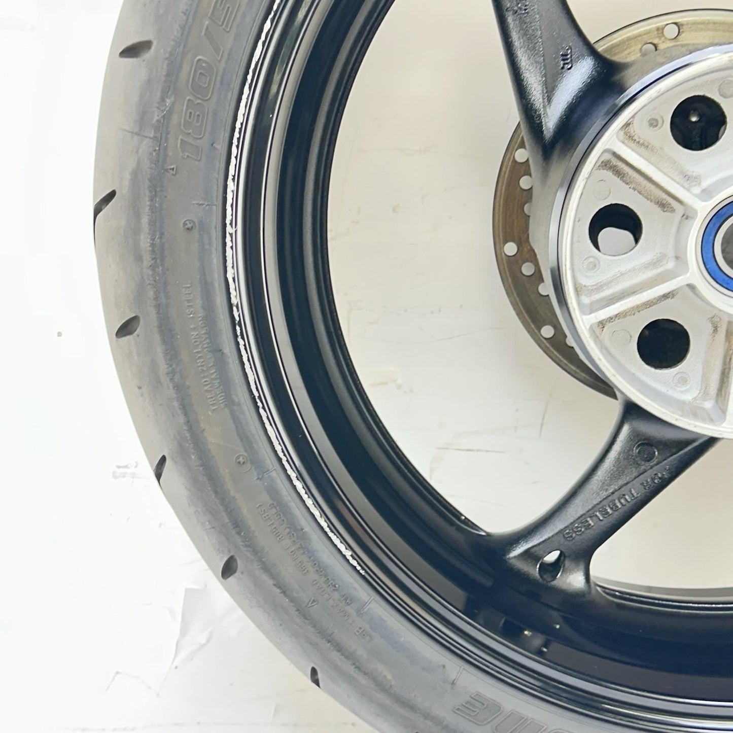 2011 - 2026 SUZUKU GSXR 600 GSXR 750 REAR WHEEL RIM TIRE BACK BRAKE ROTOR DISC
