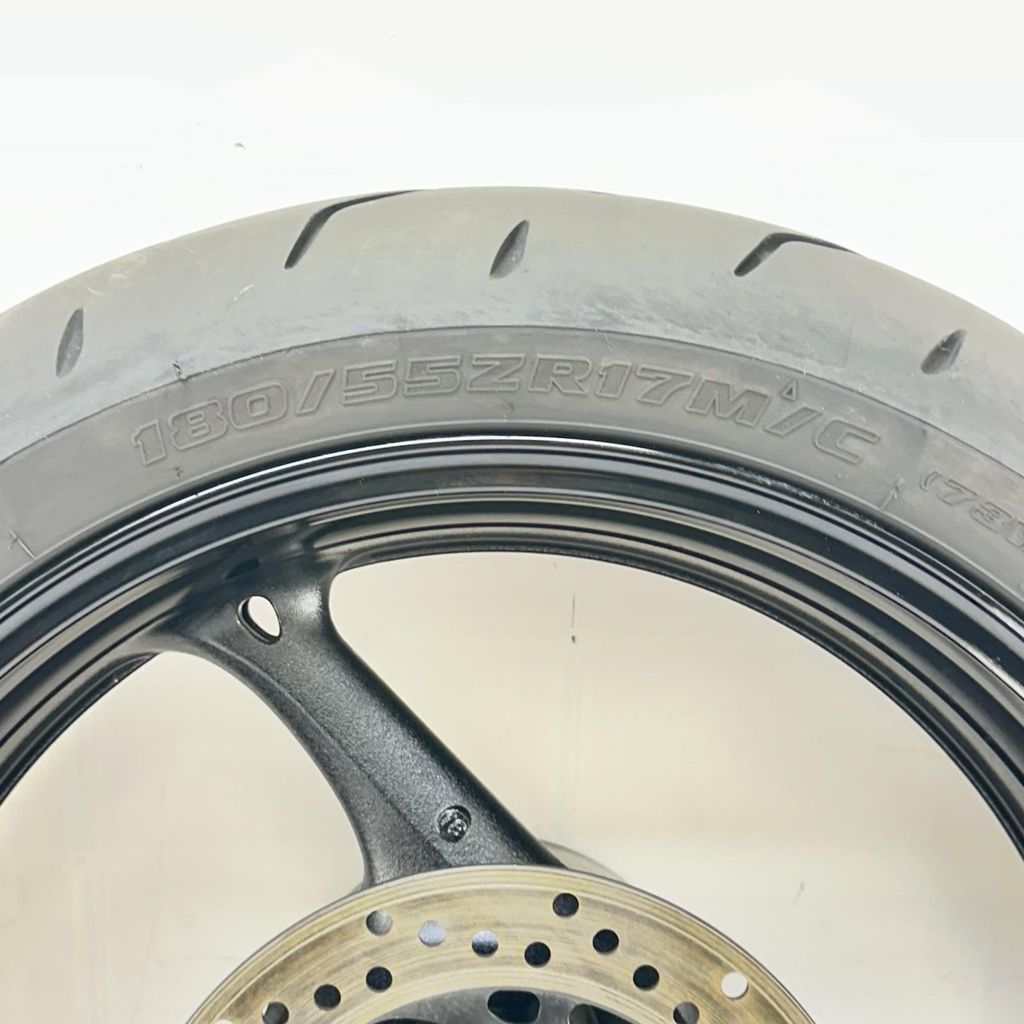 2011 - 2026 SUZUKU GSXR 600 GSXR 750 REAR WHEEL RIM TIRE BACK BRAKE ROTOR DISC